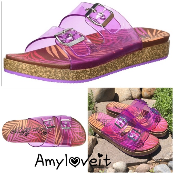 naughty monkey Shoes - SALE! New Naughty Monkey Clear Mind Sandals